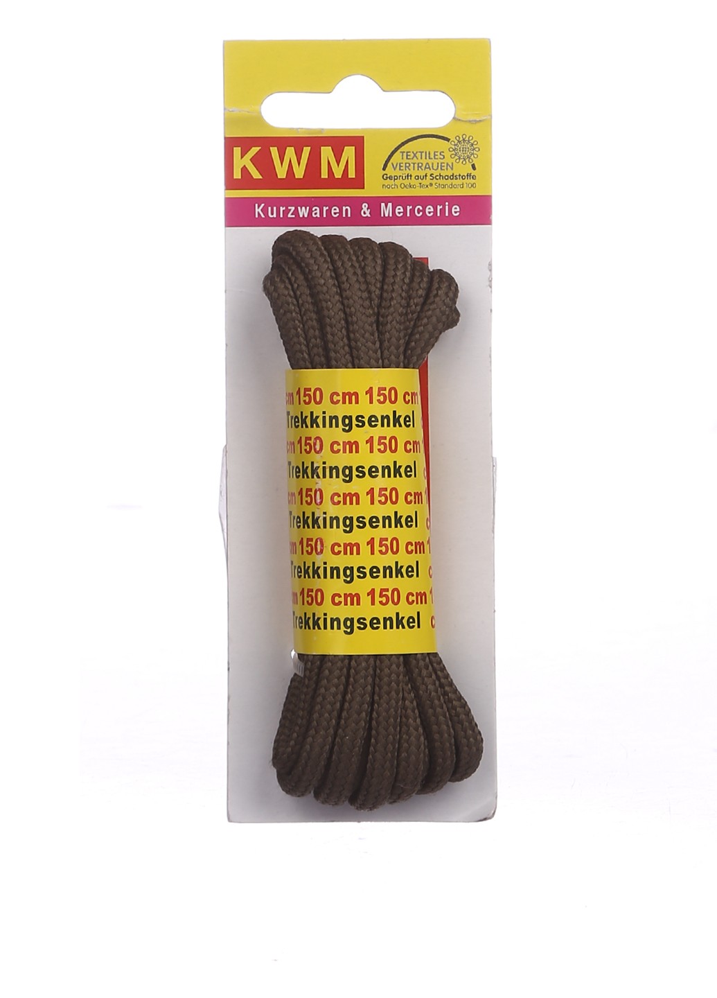 

Шнурки для обуви 150 см KWM хаки K03-110097