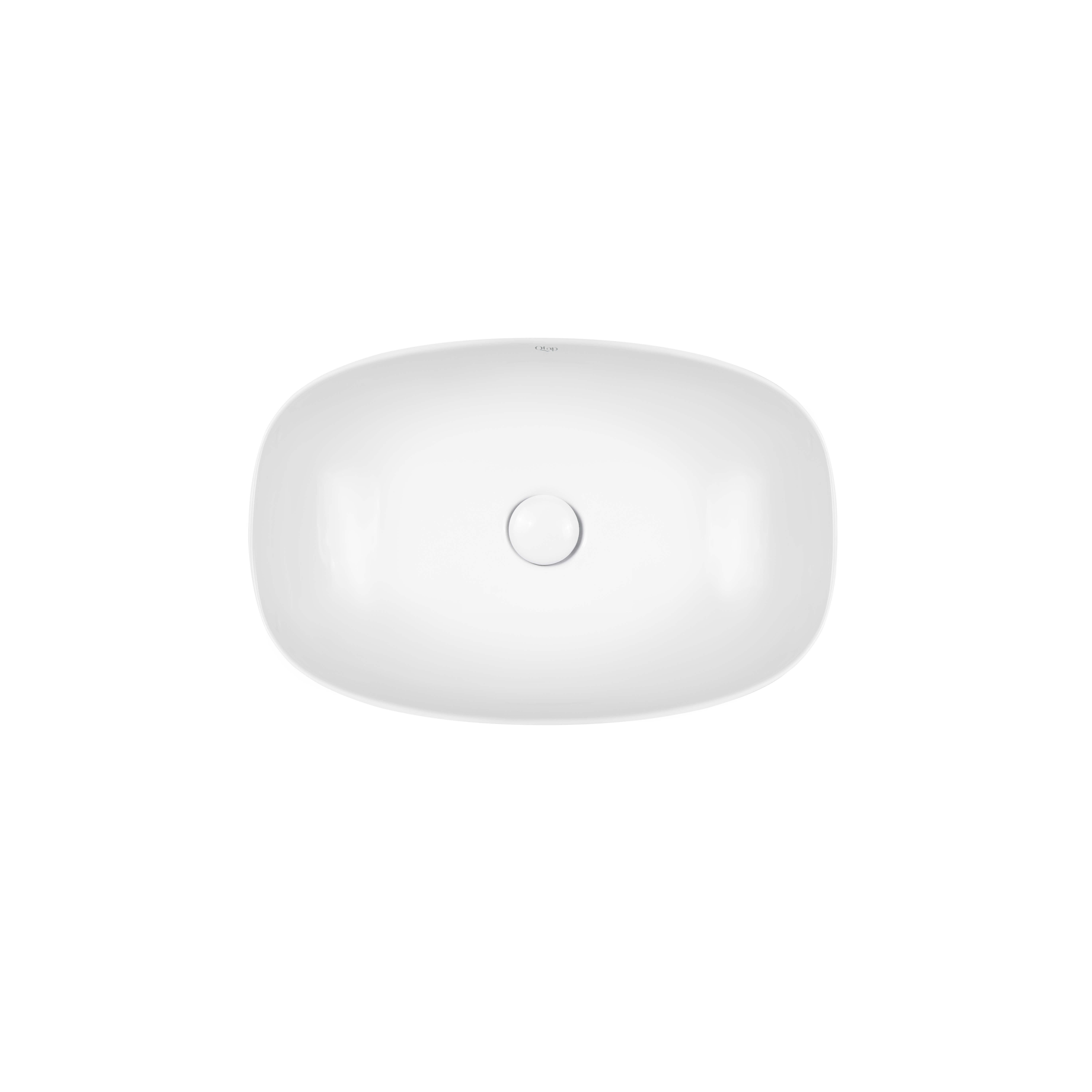 

Раковина-чаша Qtap Cardinal 600х380х140 White с донным клапаном QT04117060TW
