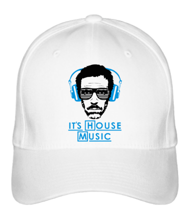

Бейсболка (кепка) It's house music Черный