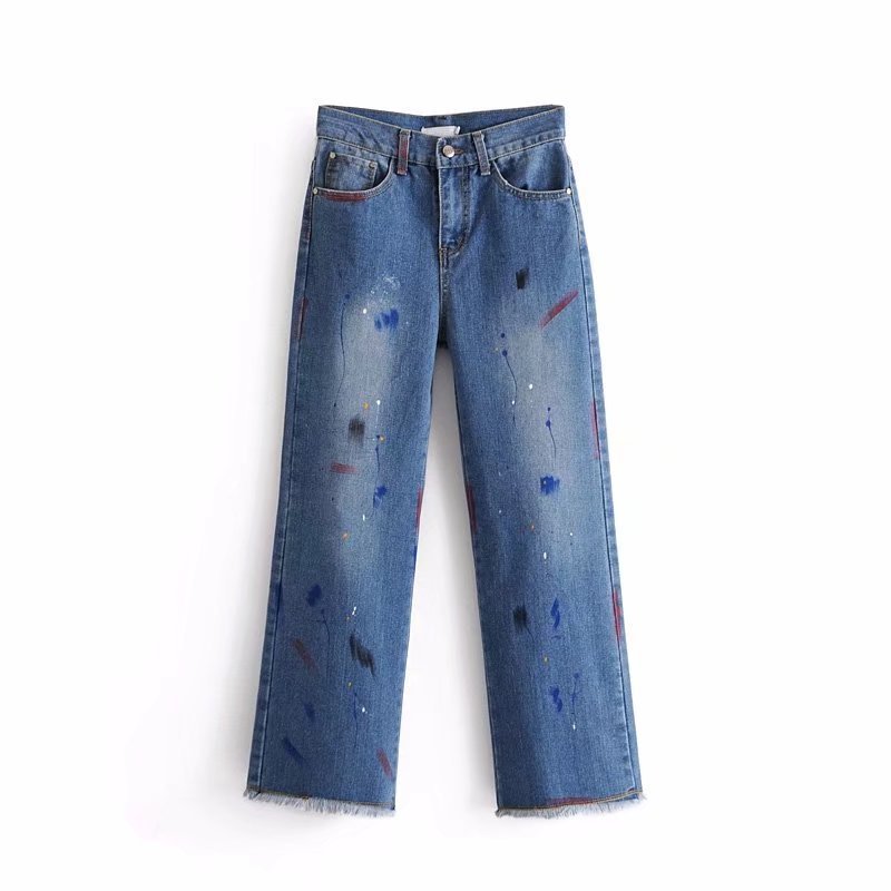 

Джинсы женские Boot Cut Сolors Berni Fashion (M) Синий