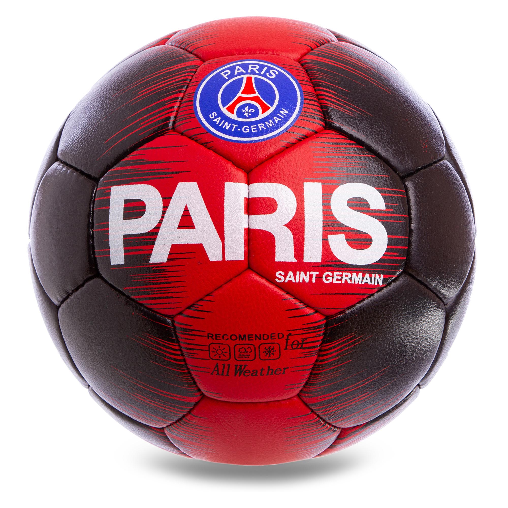 

Мяч футбольный №5 Гриппи 5сл. PARIS SAINT-GERMAIN FB-0594 /2 (№5, 5 сл., сшит вручную)
