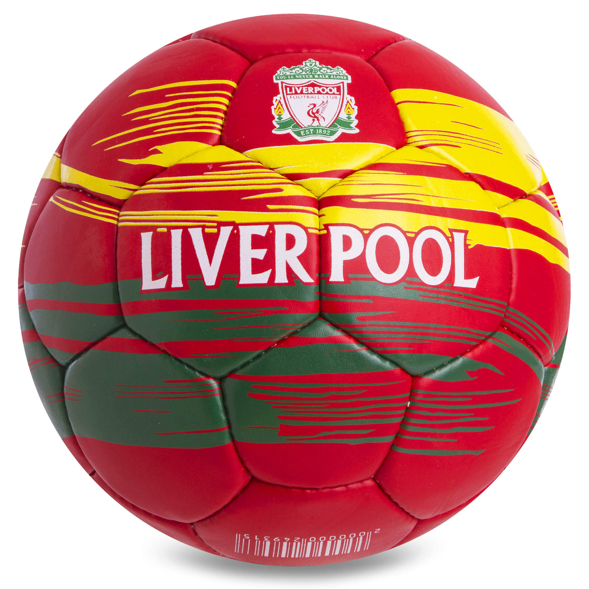 

Мяч футбольный №5 Гриппи 5сл. LIVERPOOL FB-0744 /2 (№5, 5 сл., сшит вручную)