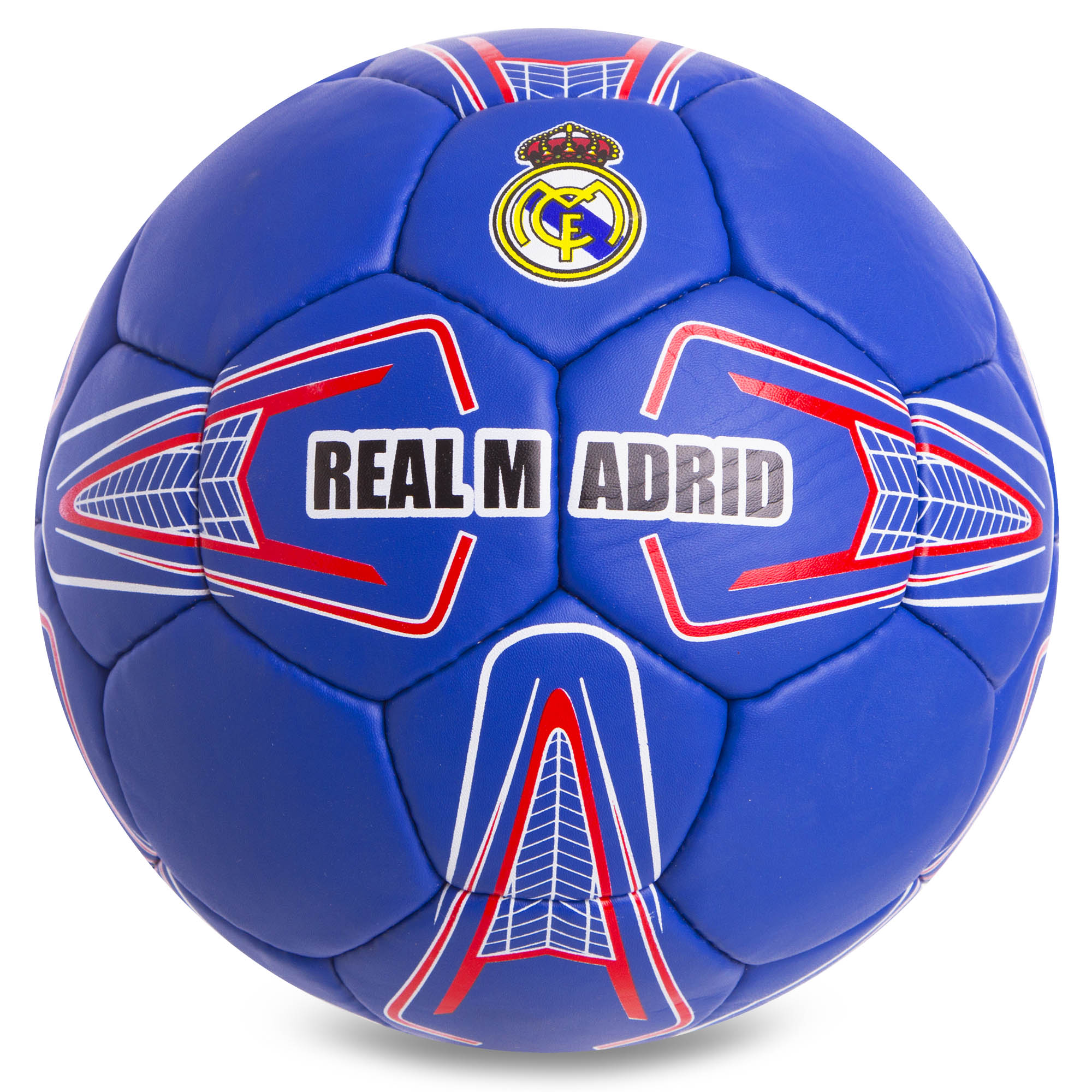 

Мяч футбольный №5 Гриппи 5сл. REAL MADRID FB-0749 /2 (№5, 5 сл., сшит вручную)