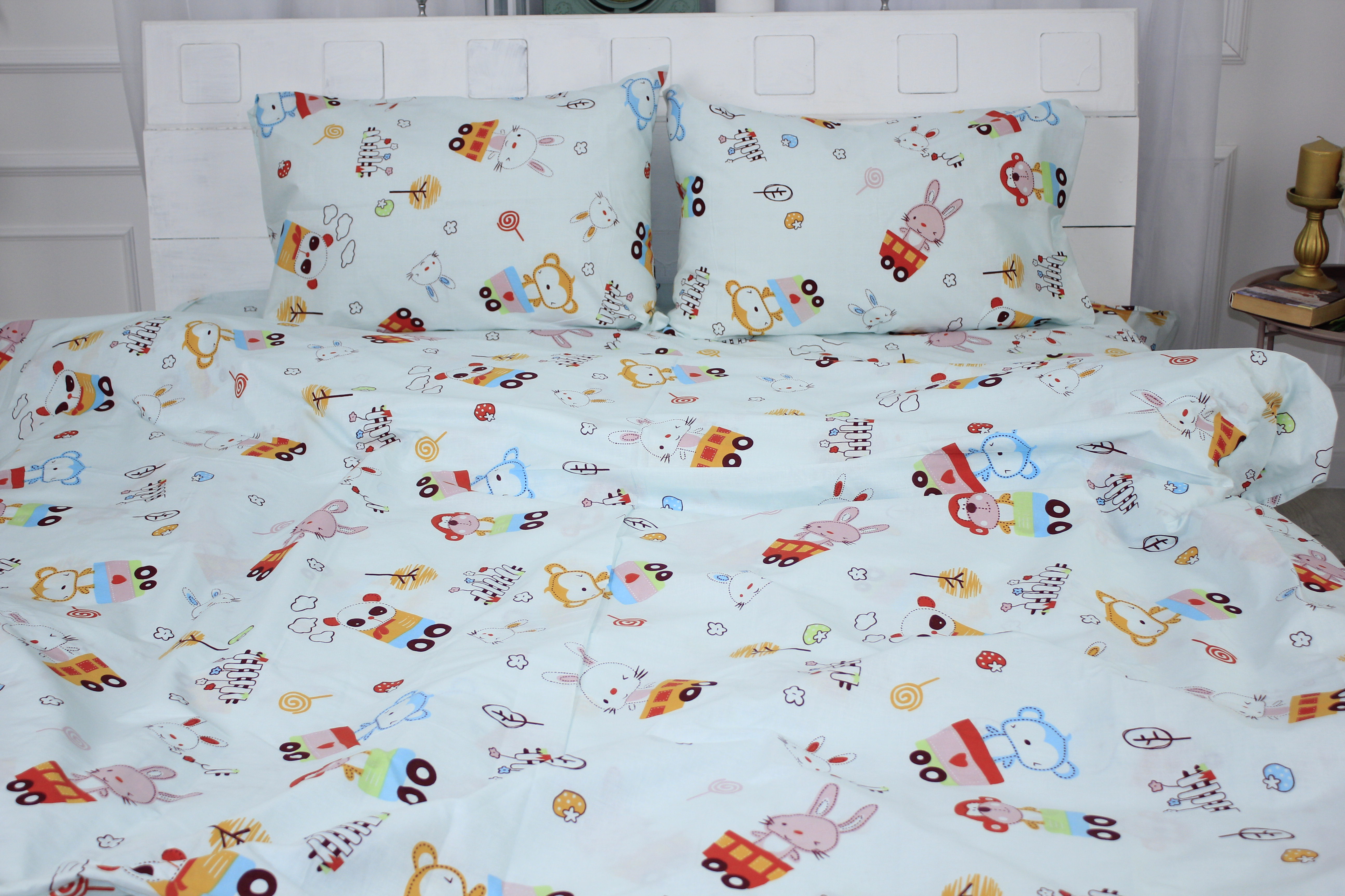 

Пододеяльник MirSon Ranforce Elite 17-0513 Toys 175x210 см