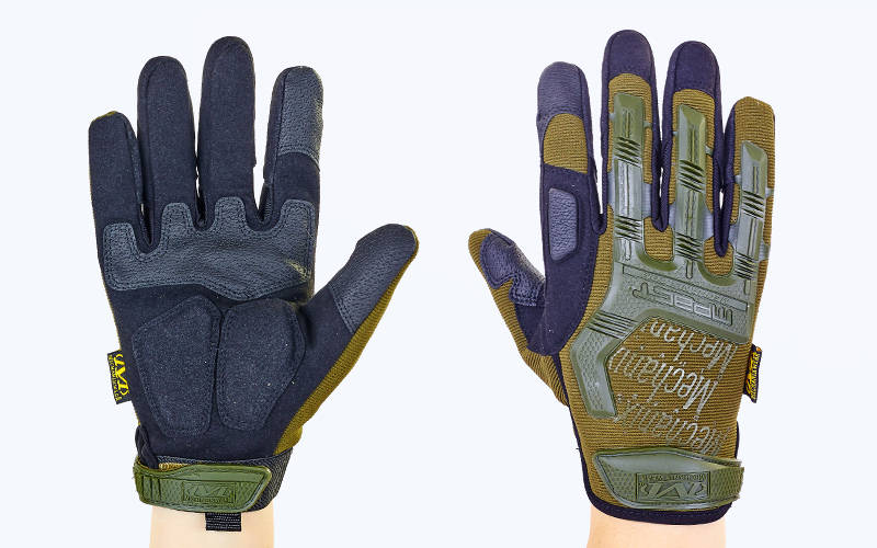 

Перчатки тактические с закрытыми пальцами MECHANIX BC-5629 /2 (р-р XL , черный-оливковый)