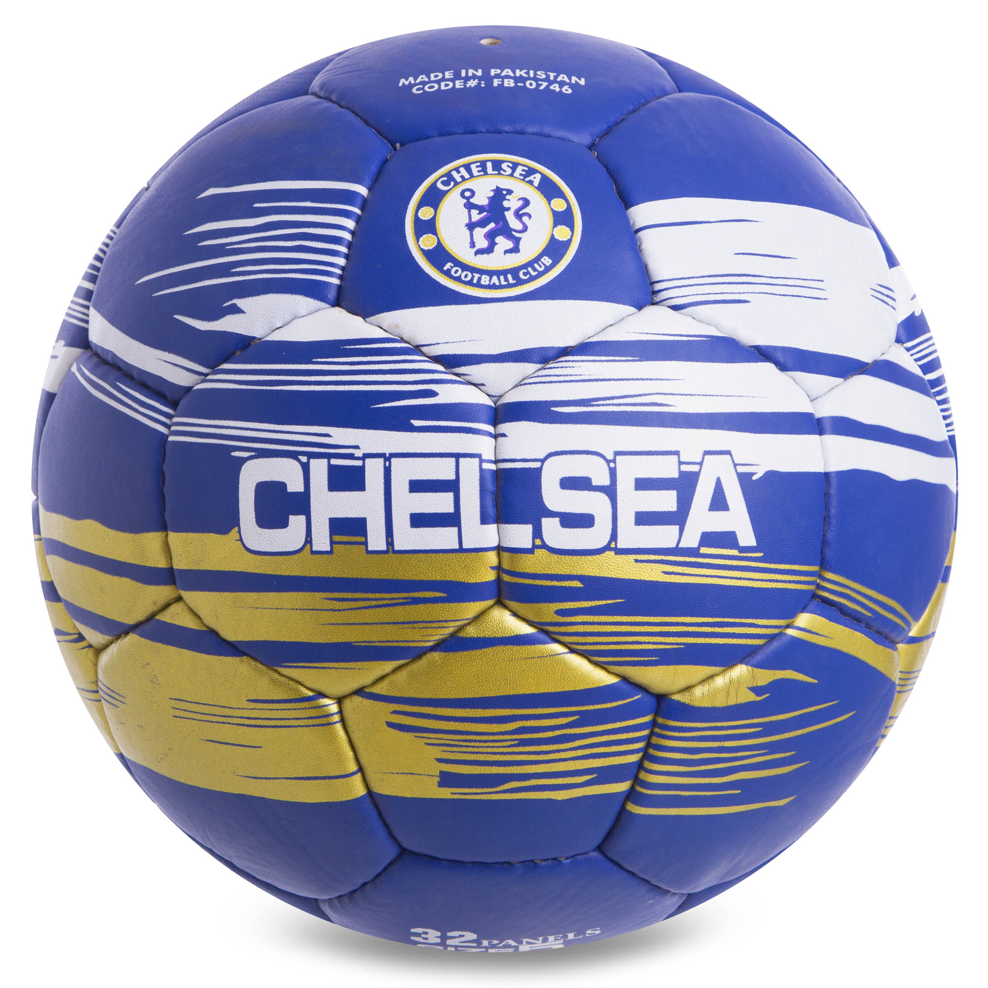 

Мяч футбольный №5 Гриппи 5сл. CHELSEA FB-0746 /2 (№5, 5 сл., сшит вручную)