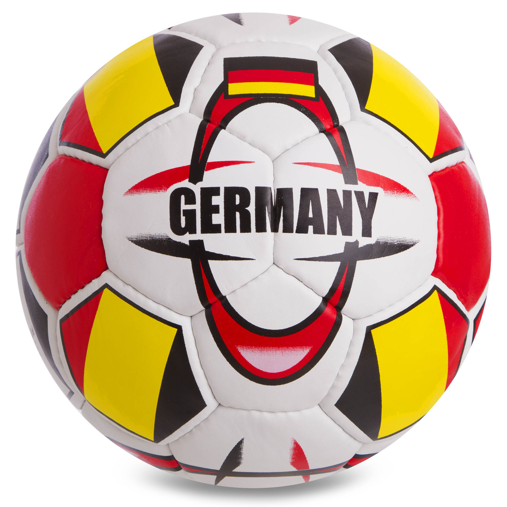 

Мяч футбольный №5 Гриппи 5сл. GERMANY FB-0696 /2 (№5, 5 сл., сшит вручную)