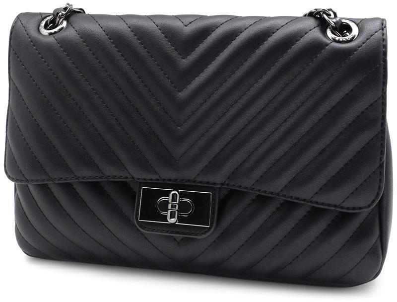 

Женская сумка кросс боди David Jones 7772130 черная