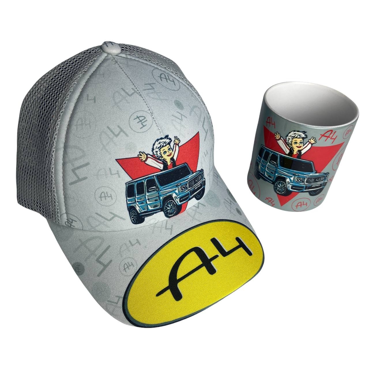 

Подарочный набор мини Влад Бумага А4 FILEX Чашка + Кепка Гелик