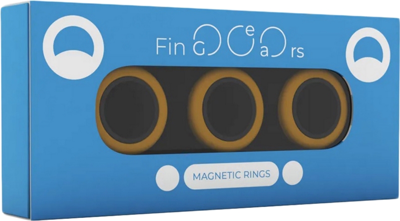 

Магнитные кольца FinGears Magnetic Rings Sets Size L Orange-Black (FG380LORBLK )