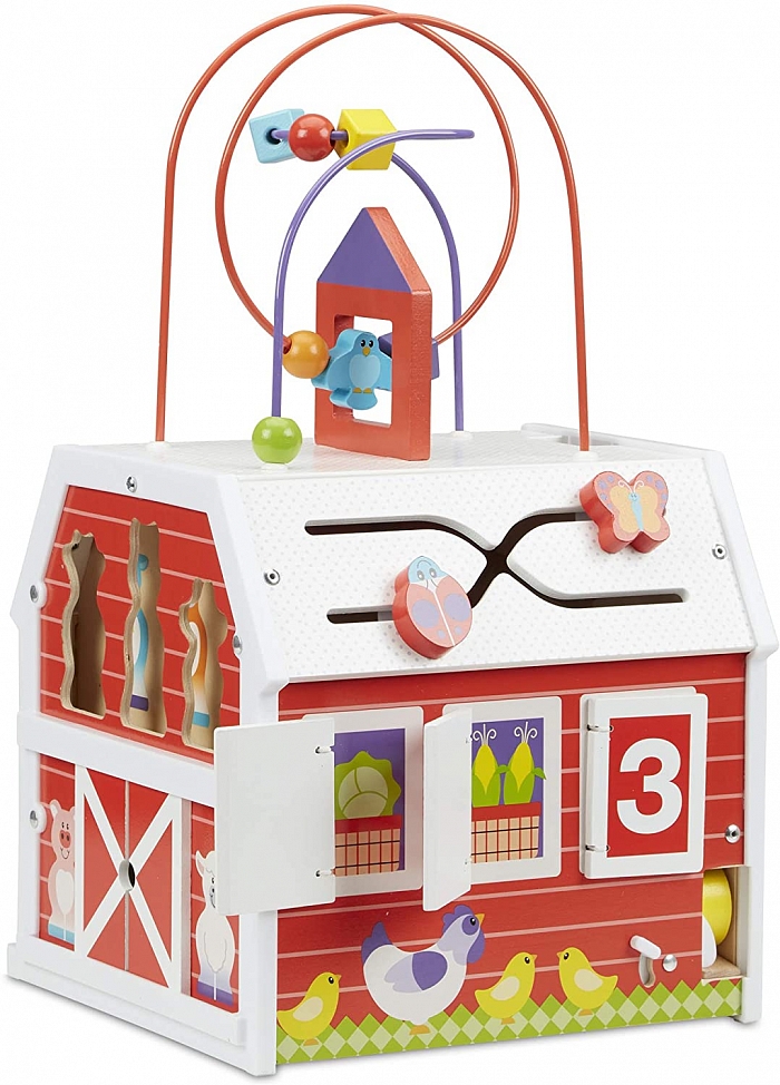 

Деревянный развивающий фермерский сарай Melissa & Doug