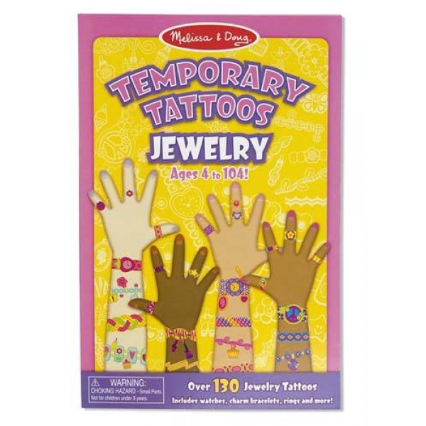 

Мои первые временные татуировки Ювелирные изделия Tattoo Jewelry Melissa & Doug