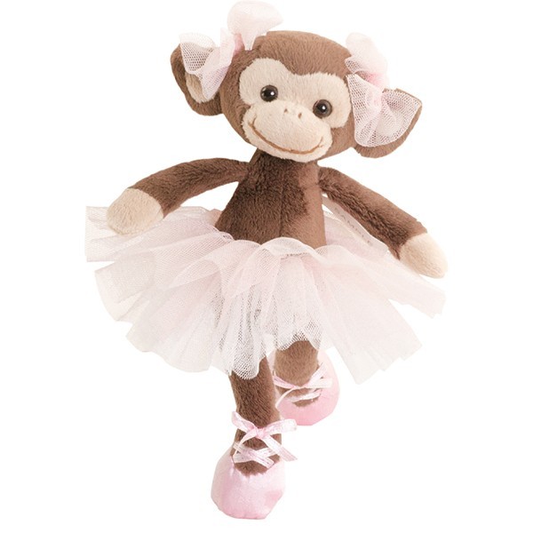 

Игрушка мягкая Bukowski Design обезьянка Missy 15 см в юбке коричневый