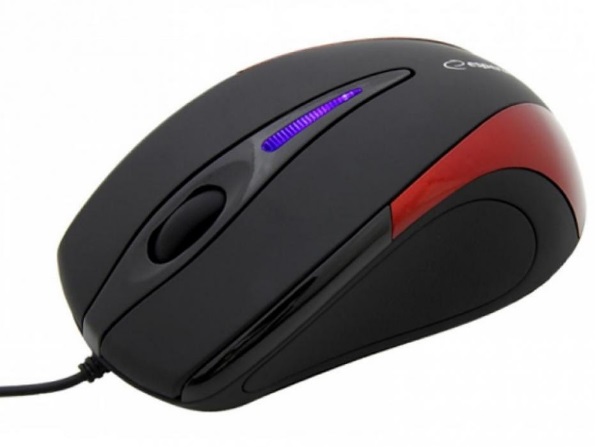 

Мишь Esperanza EM102R Black-Red USB V-Track (EM102R)