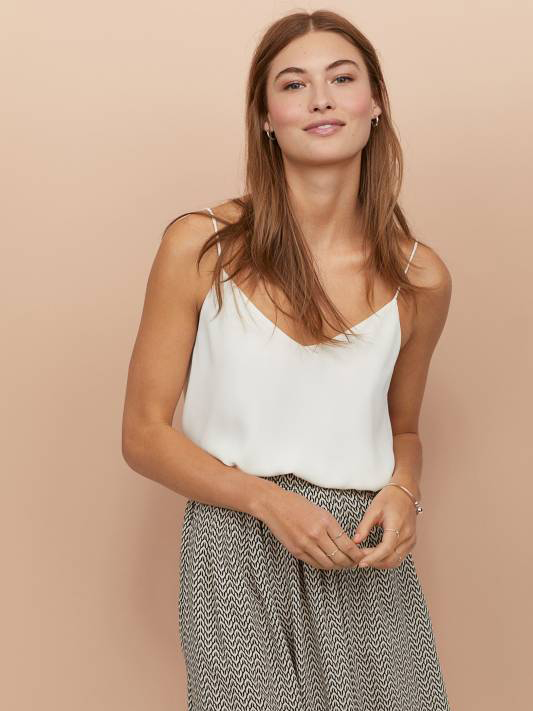 

Топ H&M 7166729 32 Белый