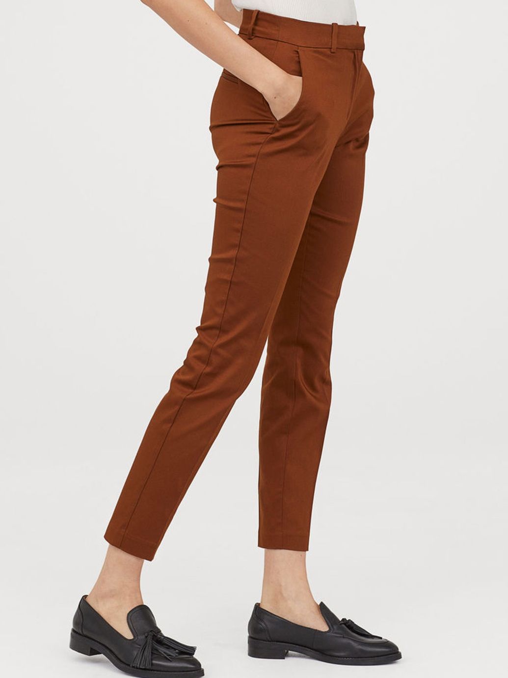 

Брюки H&M 751471b50  Коричневые, Брюки H&M 751471b50 34 Коричневые