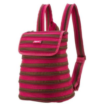 

Рюкзак школьный Zipit Zipper Fuchsia Deep Brown (ZBPL-1)