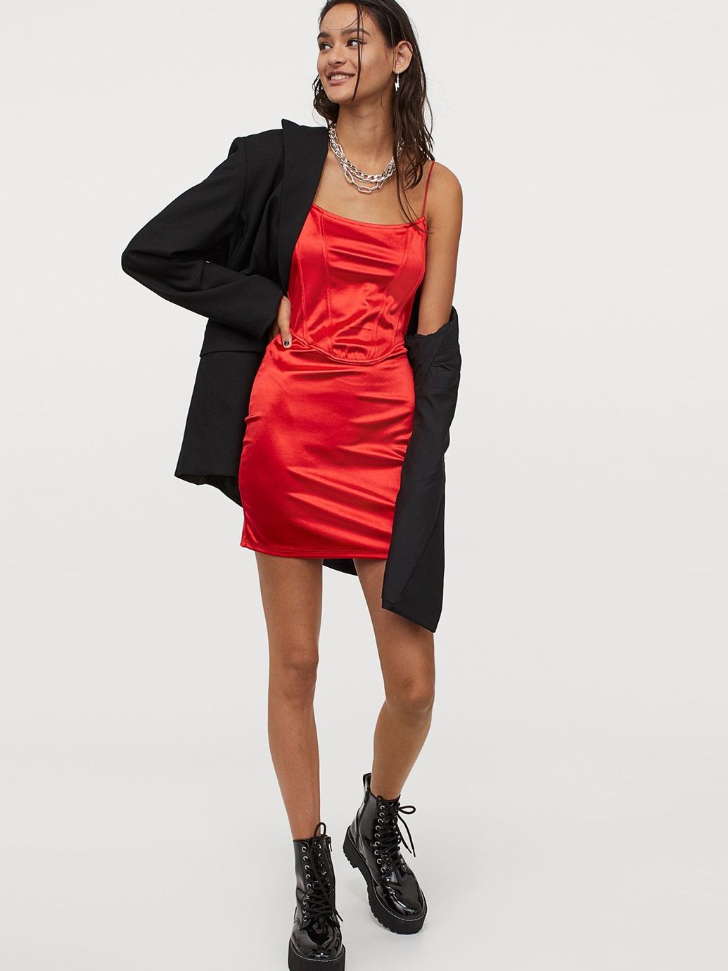 

Платье H&M 9024862b50  Красное, Платье H&M 9024862b50 S Красное