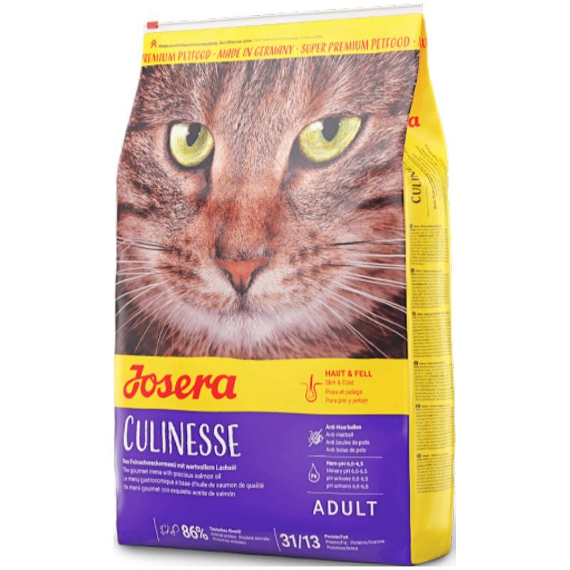 

Сухой корм для взрослых кошек Josera Culinesse 10 кг лосось ()