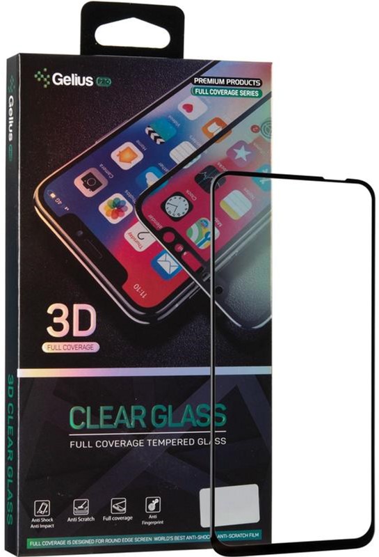 

Защитное стекло Gelius для Huawei P40 Lite Black