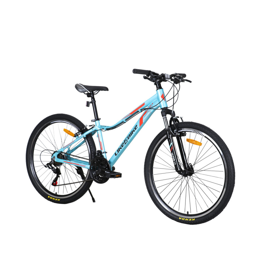 

Велосипед взрослый "Ultra 1.0" LIKE2BIKE A212608 колёса 26", бирюзовый, рама алюминий 14"