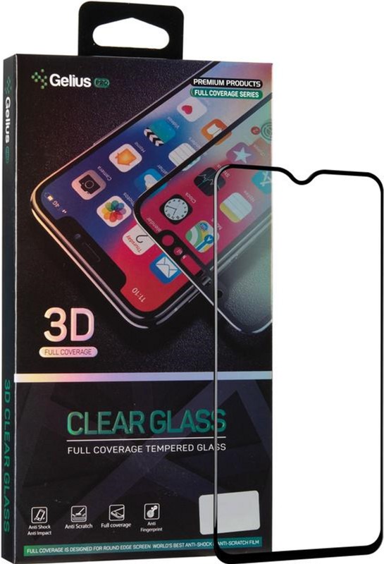 

Защитное стекло Gelius для Realme 3 Black