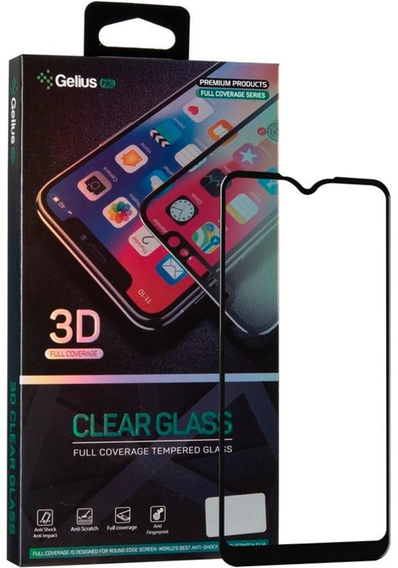 

Защитное стекло Gelius для Samsung Galaxy A01 (A015) Black