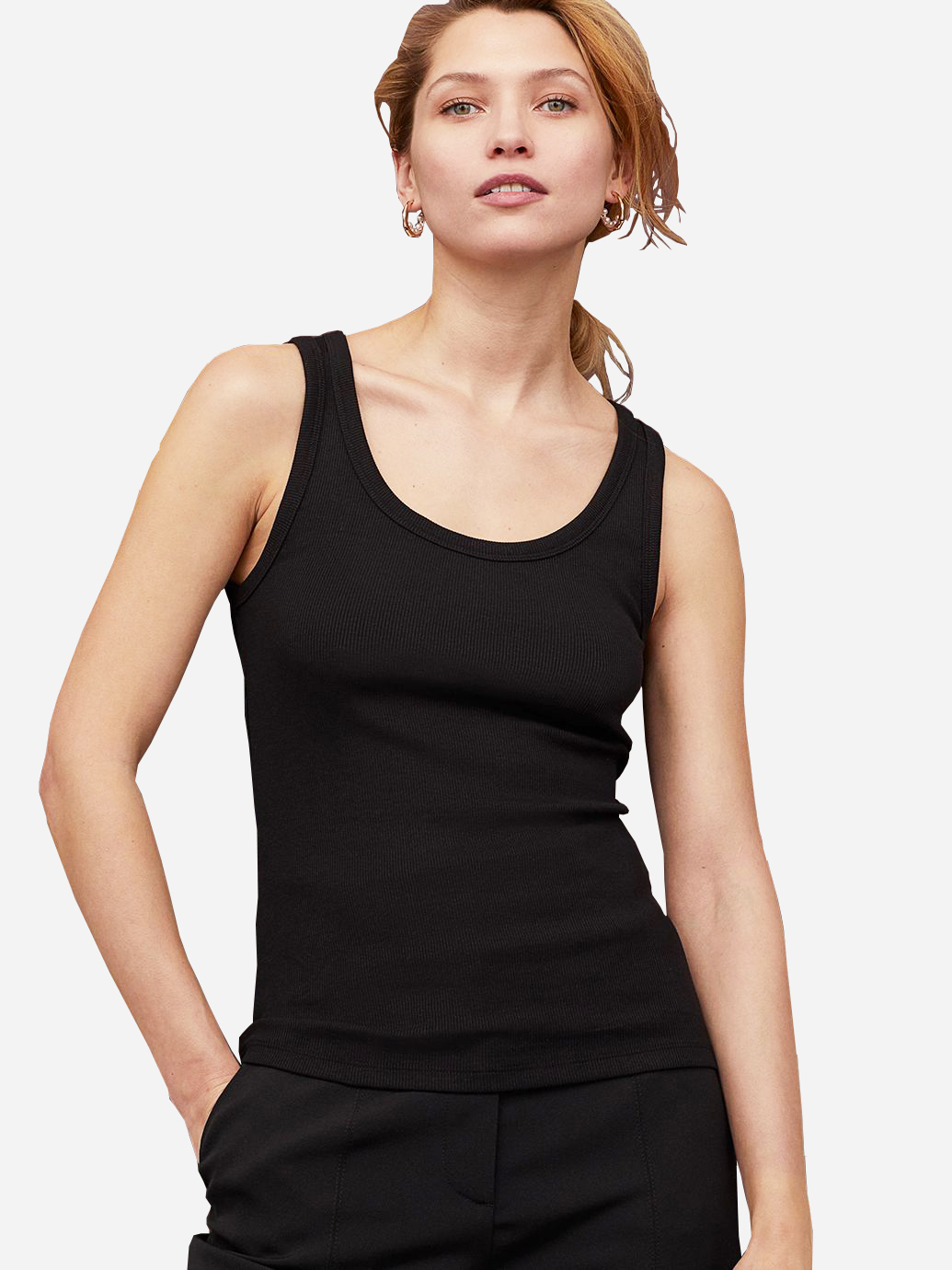 

Майка H&M 803772001b50 XXL Черная