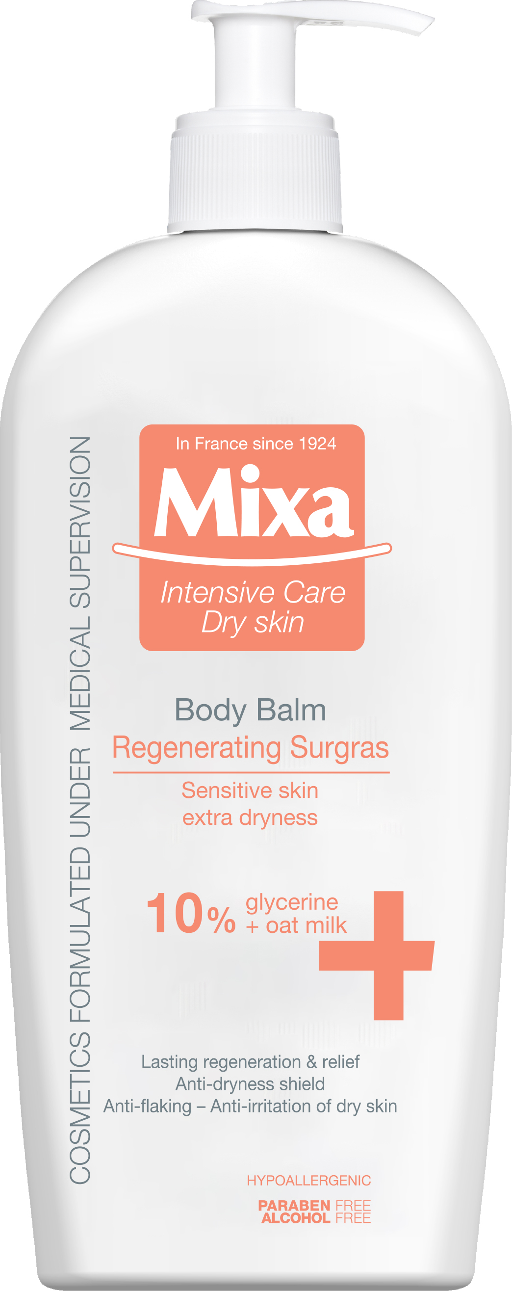 Крем Mixa Body&hands для сухої і чутливої шкіри тіла 400 мл ...