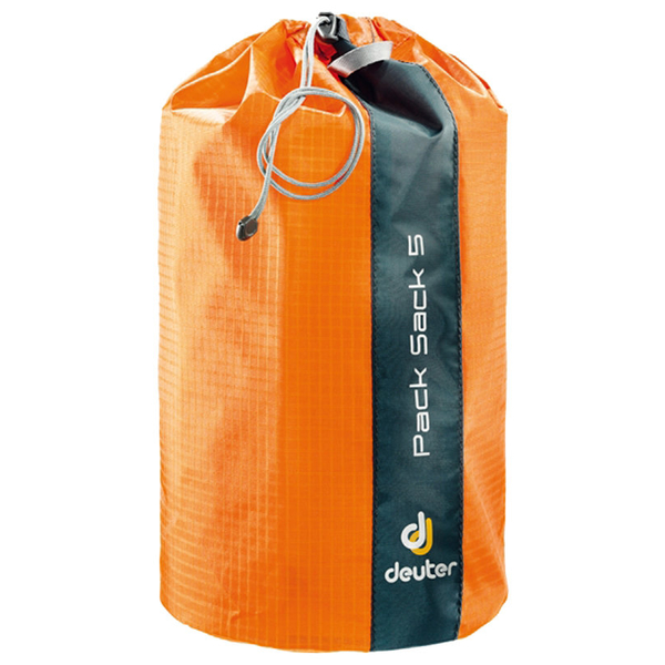 

Мішок-Чохол Deuter Pack Sack 5 колір 9010 mandarine (3940716 9010)