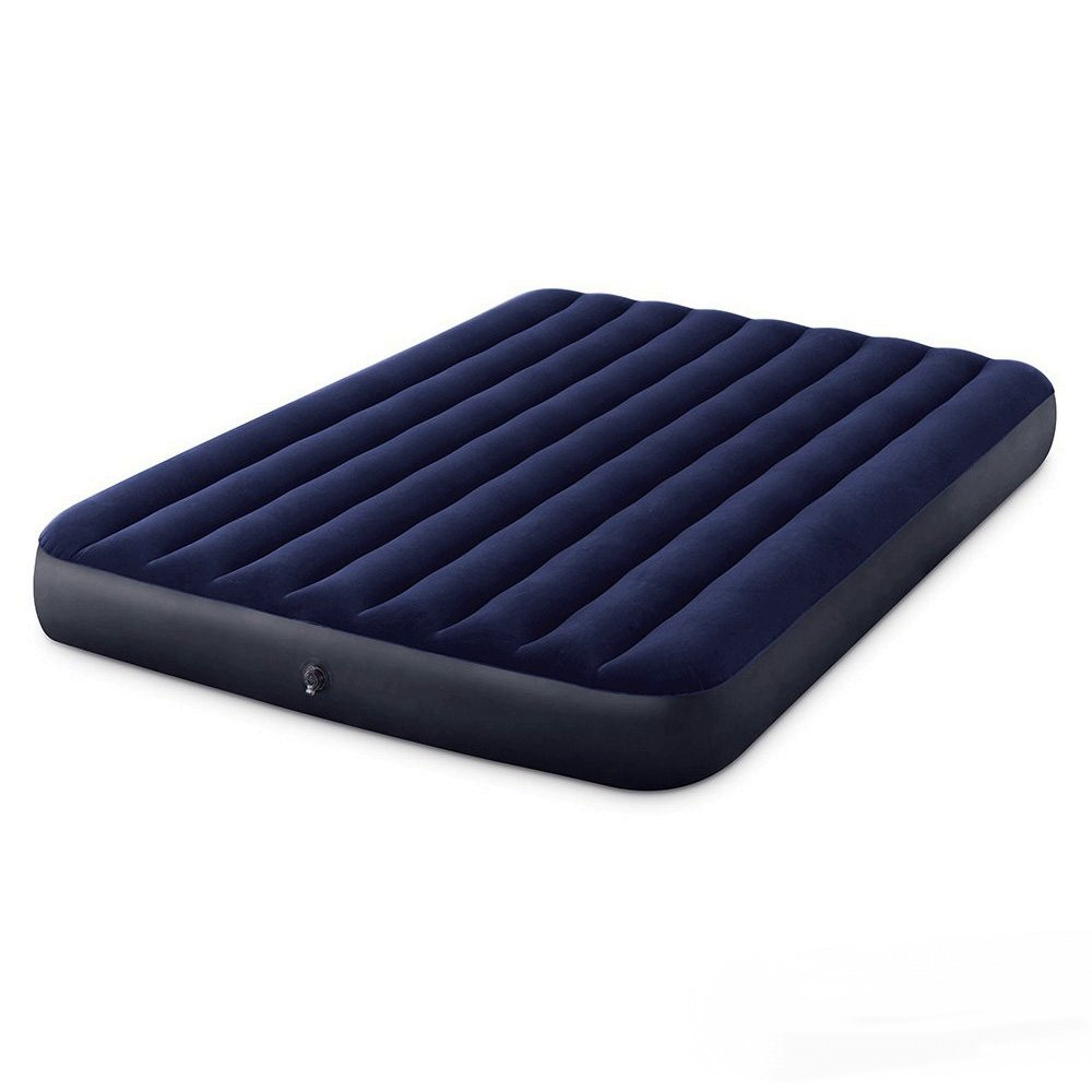 

Надувной двухместный матрас Intex Classic Downy Airbed, 152х203х25 см (64759) синий