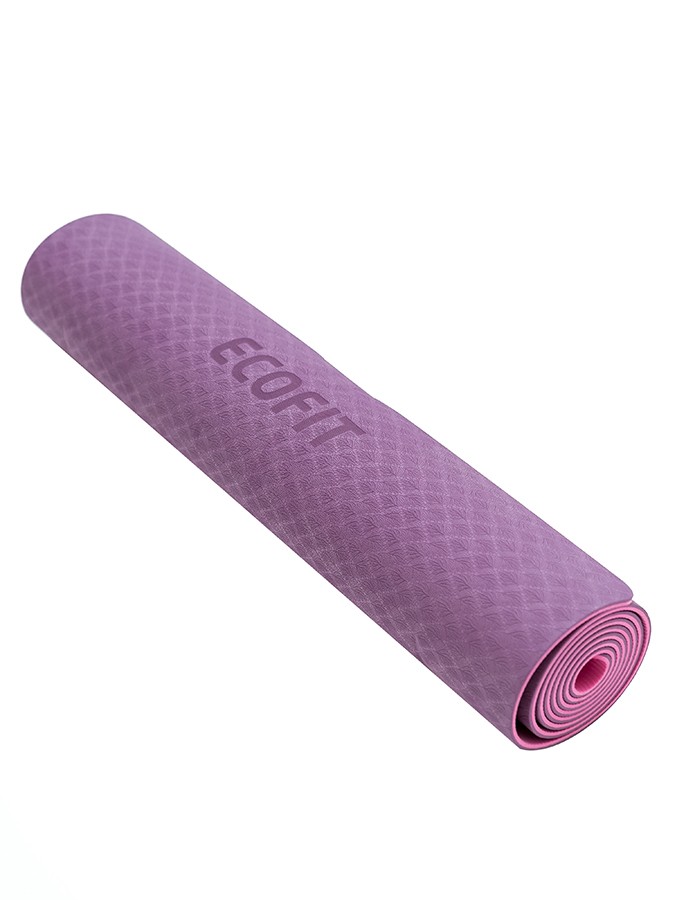 

Коврик для занятий фитнесом EcoFit MD9012 1830*610*6мм Violet