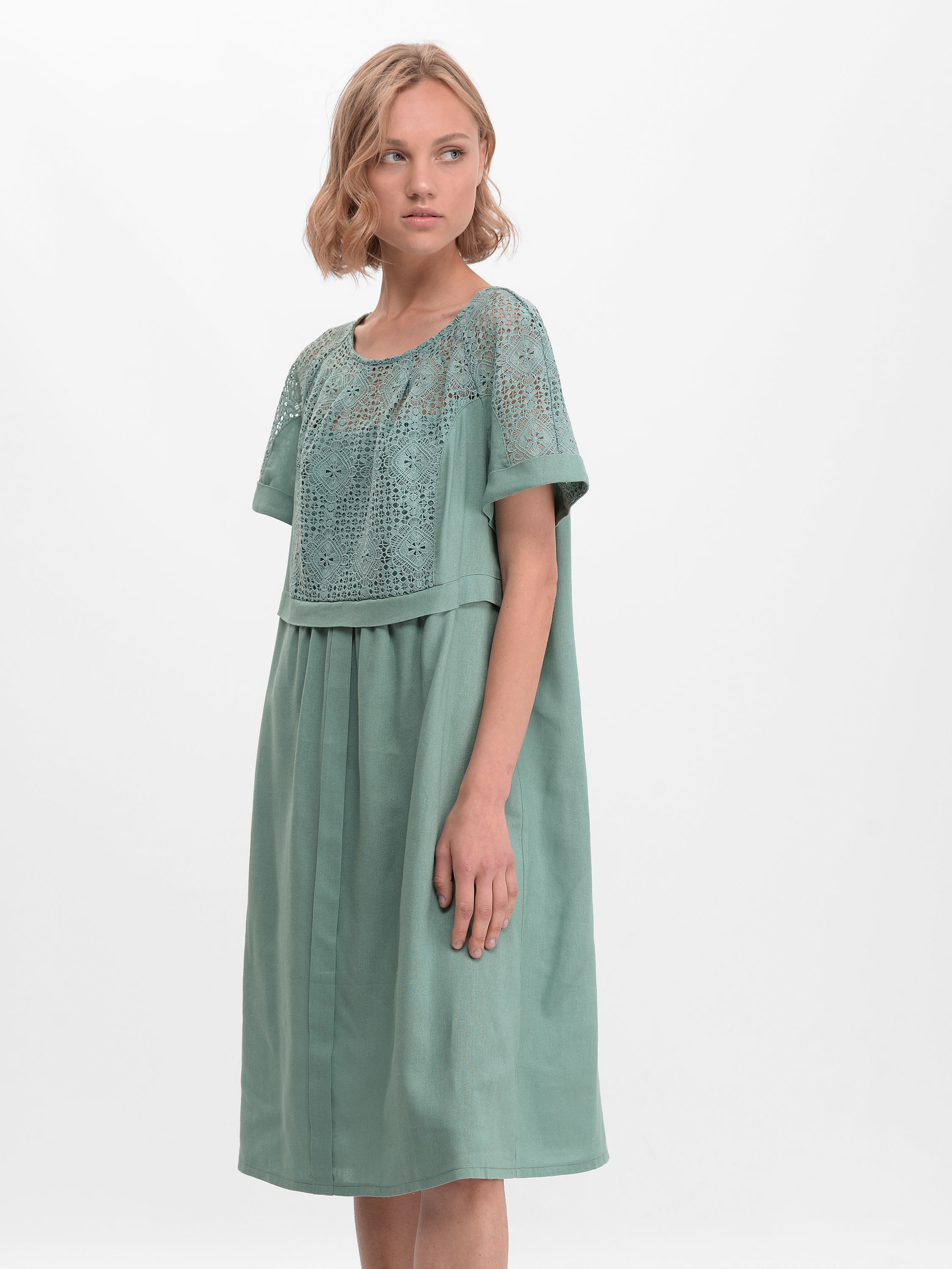 

Платье Рута-С 4325лн  (164-112-120) Полынь, Платье Рута-С 4325лн 56 (164-112-120) Полынь