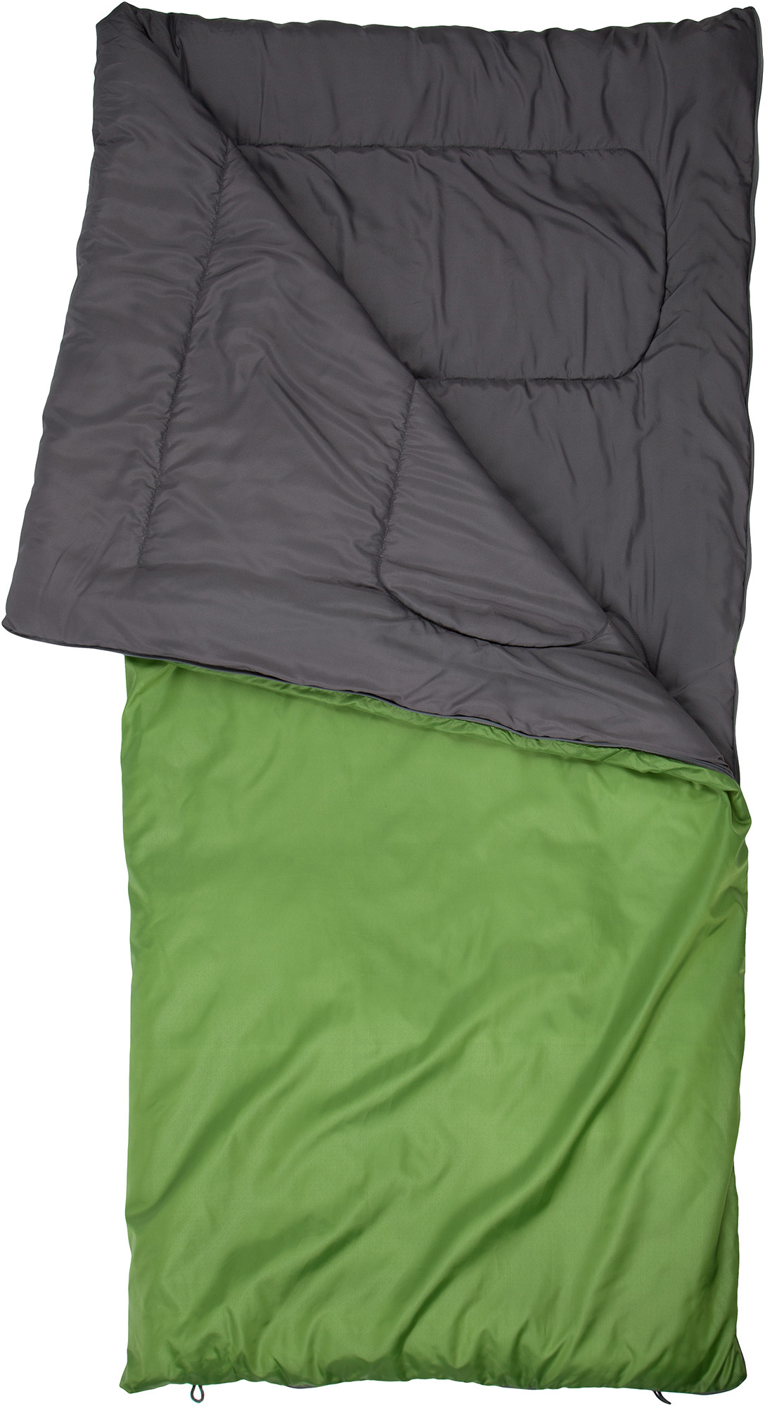 

Спальный мешок/кокон Рост до 200 см Outventure (от +25 до +15 °С) Левосторонний Зеленый