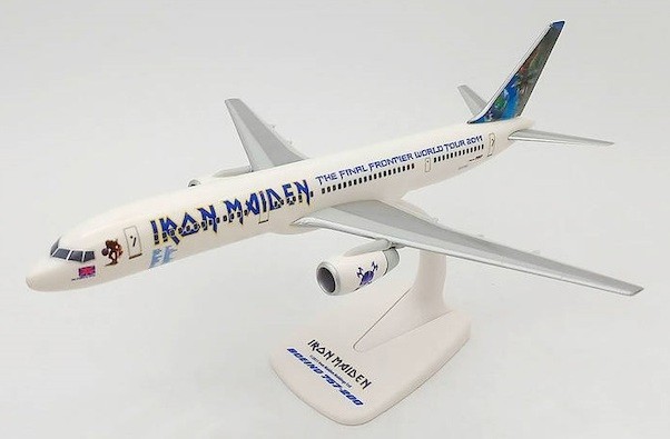 

Модель літака Boeing 757-200 Iron Maiden (Astraeus) "Ed Force One", The Final Frontier World Tour 2011, G-STRX