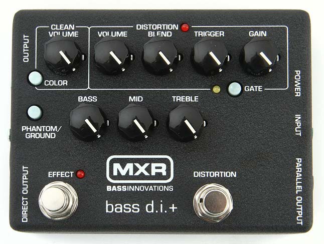 

Педаль эффектов преамп для бас-гитары (M80) MXR BASS D.I.+