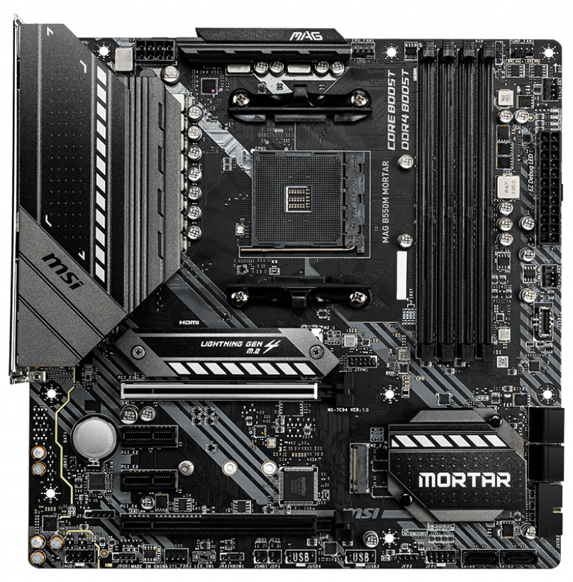 

Материнская плата MSI MAG B550M Mortar (sAM4, AMD B550, PCI-Ex16)