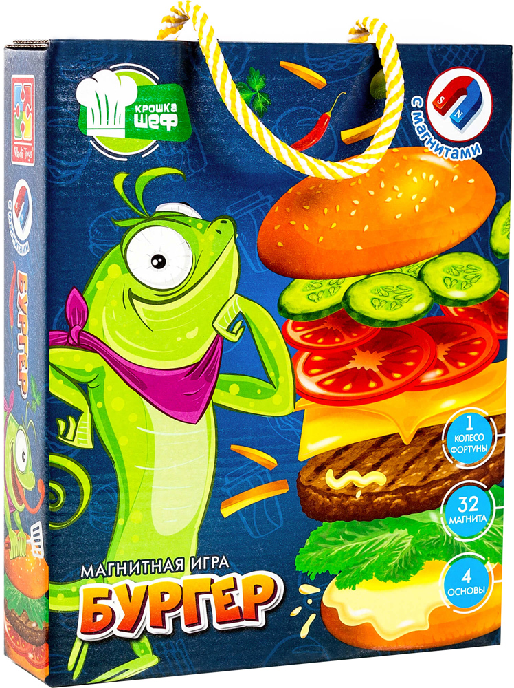 

Настольная Игра Vladi Toys Бургер (Русс) (VT2310-02) (4820195059609)
