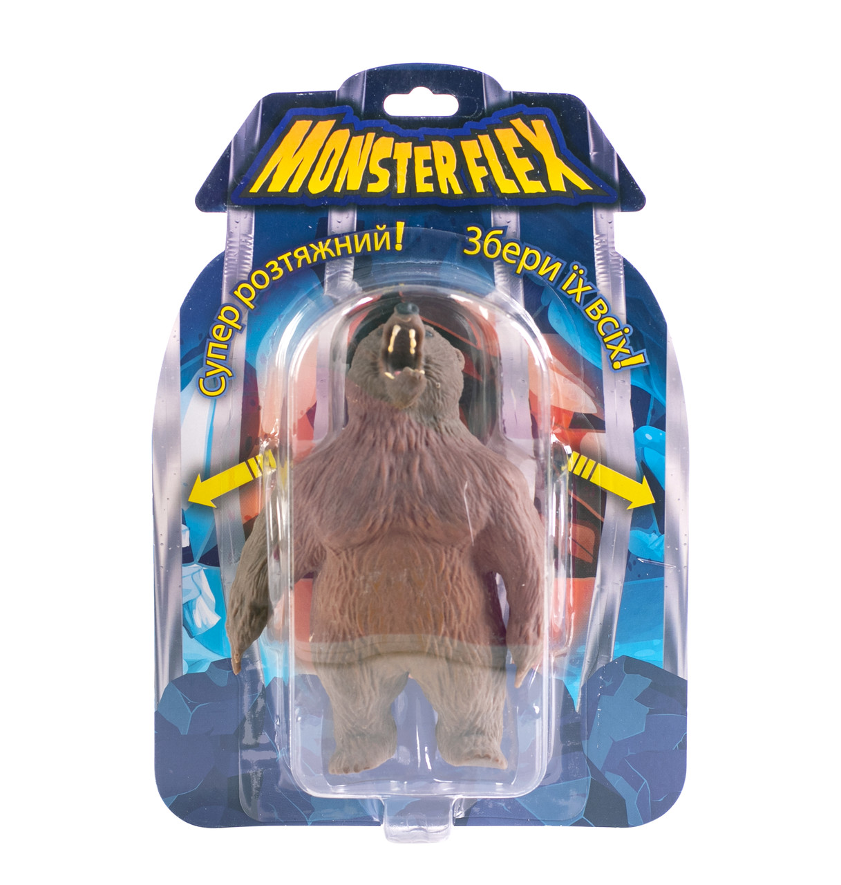 

Игрушка антистрес тянучка Игрушка растягивающаяся Monster Flex "Гризли"