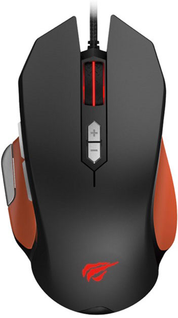 

Игровая мышь Havit HV-MS762 black/orange