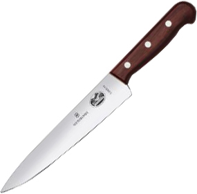 

Кухонный нож Victorinox Rosewood Carving с деревянной рукоятью 190 мм (5.2000.19G)