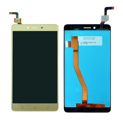 

Дисплей (экран) LENOVO K6 Note с золотистым тачскрином