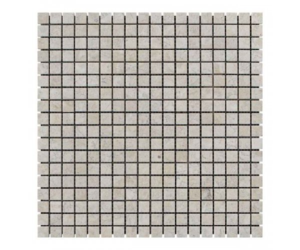 

Мозаичная плитка мрамор Victoria Beige (15x15x6 мм) Полированная