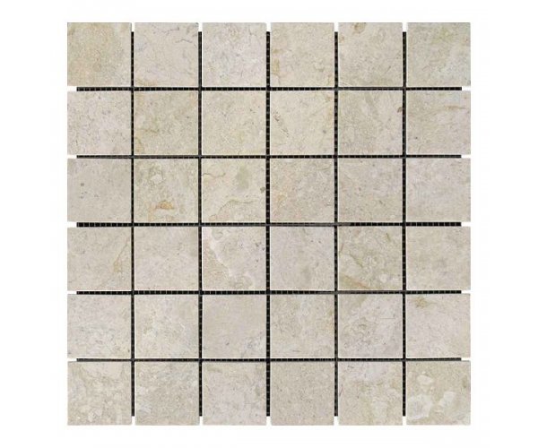 

Мозаичная плитка мрамор Victoria Beige (47х47x6 мм) Полированная