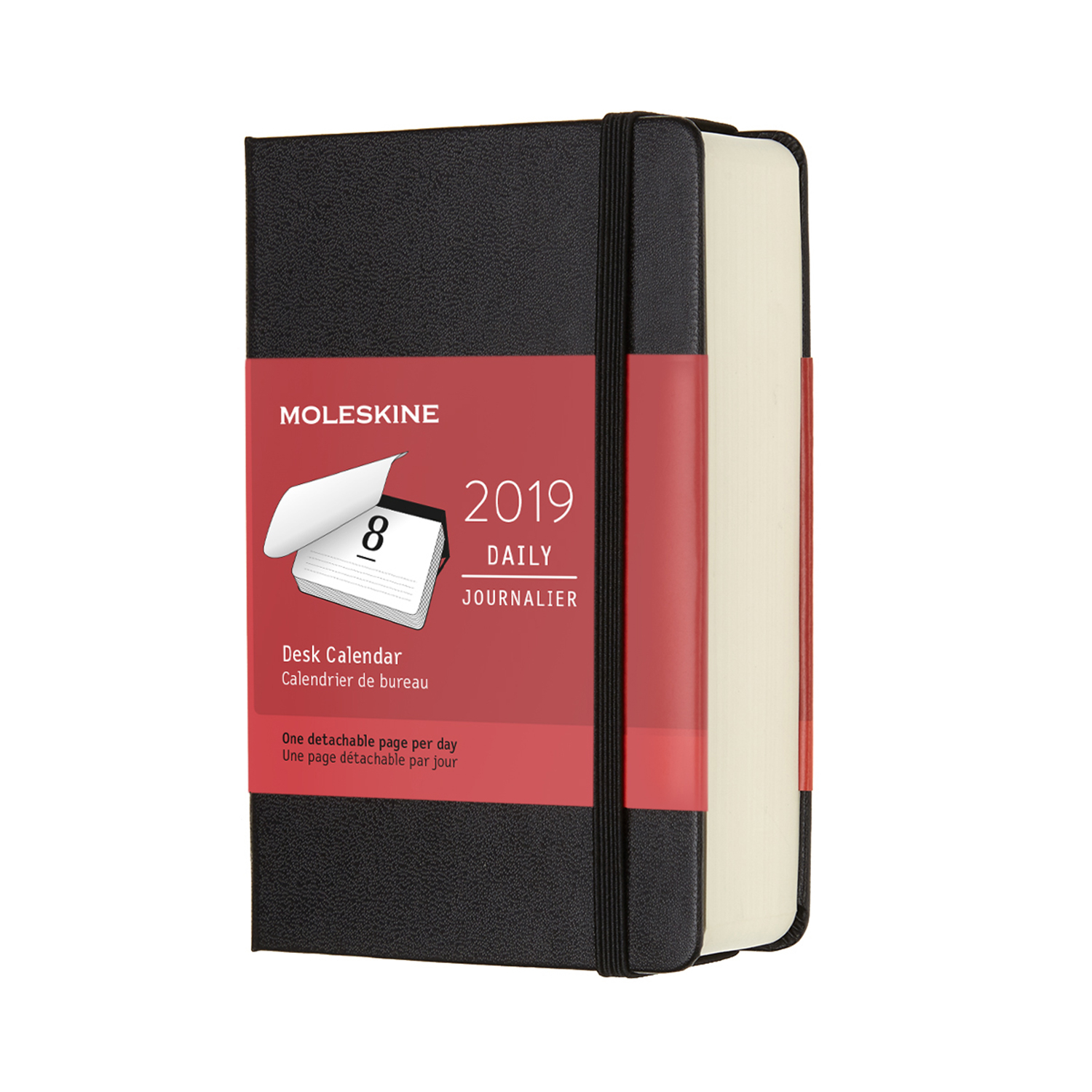 

Щоденник Moleskine 2019 Настільний кишеньковий / Чорний (8058341715819)