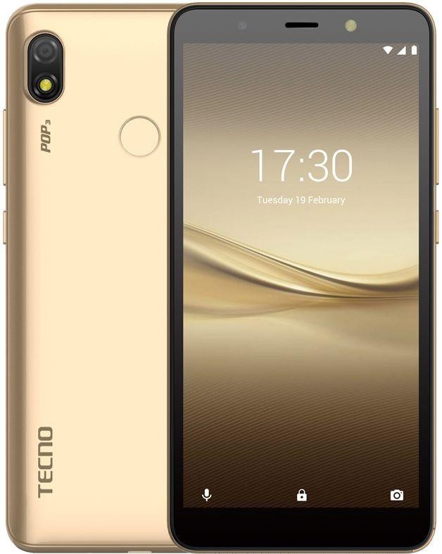 

Мобильный телефон Tecno POP 3 1/16GB Champagne Gold