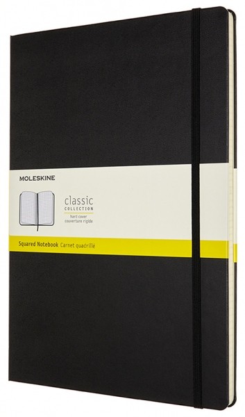 

Блокнот Moleskine Classic A4 21 x 29,7 см у клітинку чорний