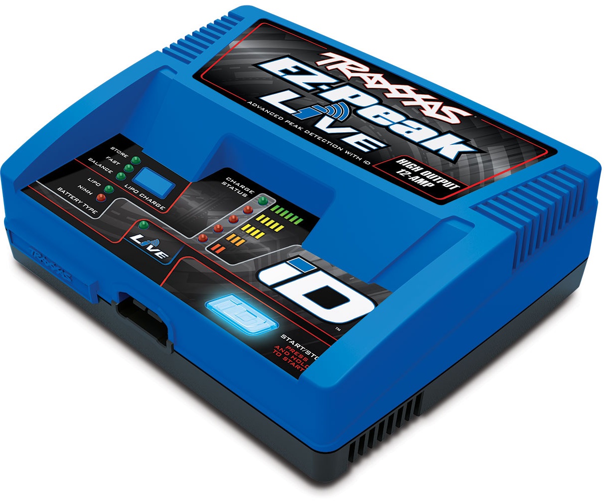 

Зарядное устройство Traxxas EZ-Peak Live 100-240 В 12 А 100 Вт (2971)