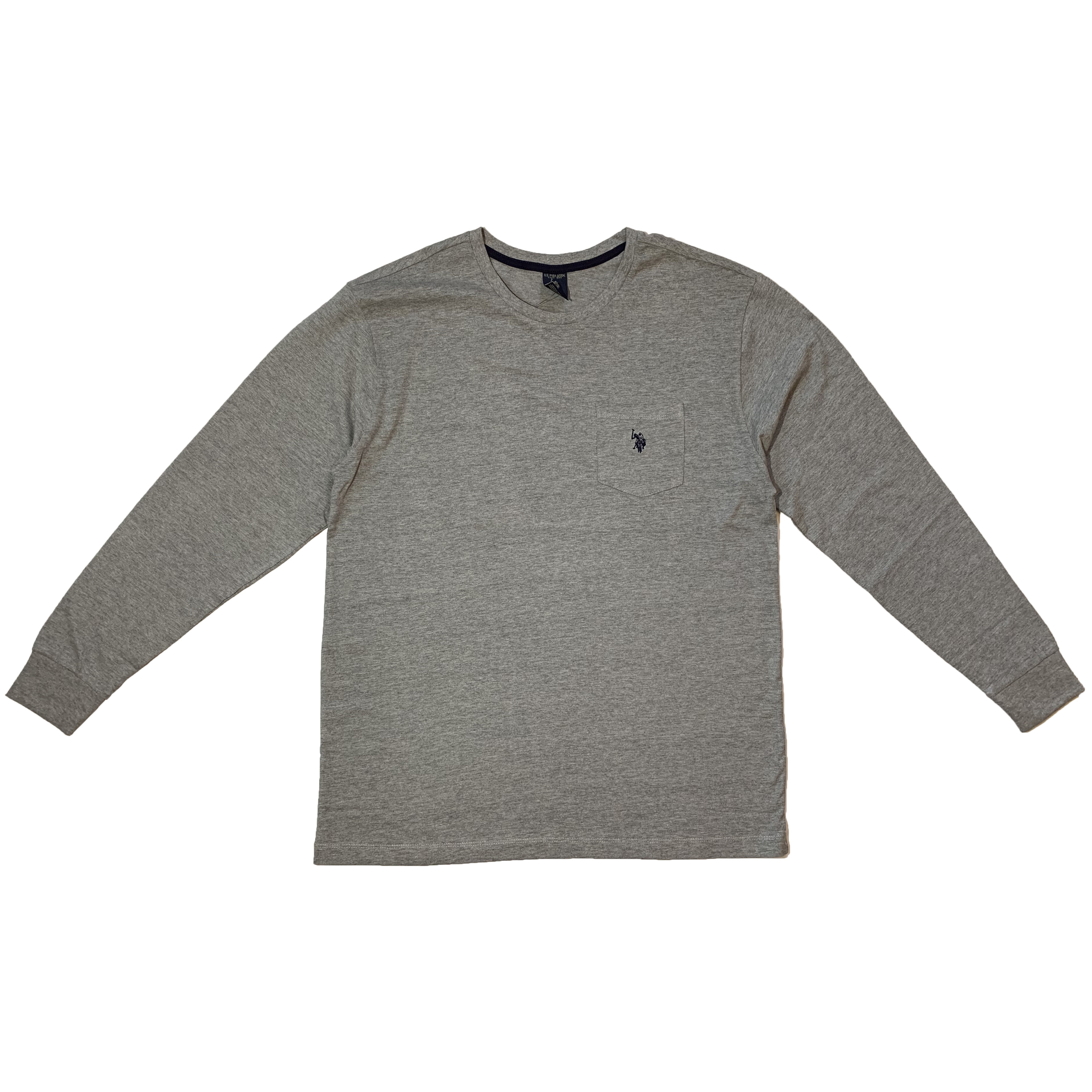 

Лонгслив U.S. Polo ASSN.  Серый 07701356, Лонгслив U.S. Polo ASSN. L Серый 07701356