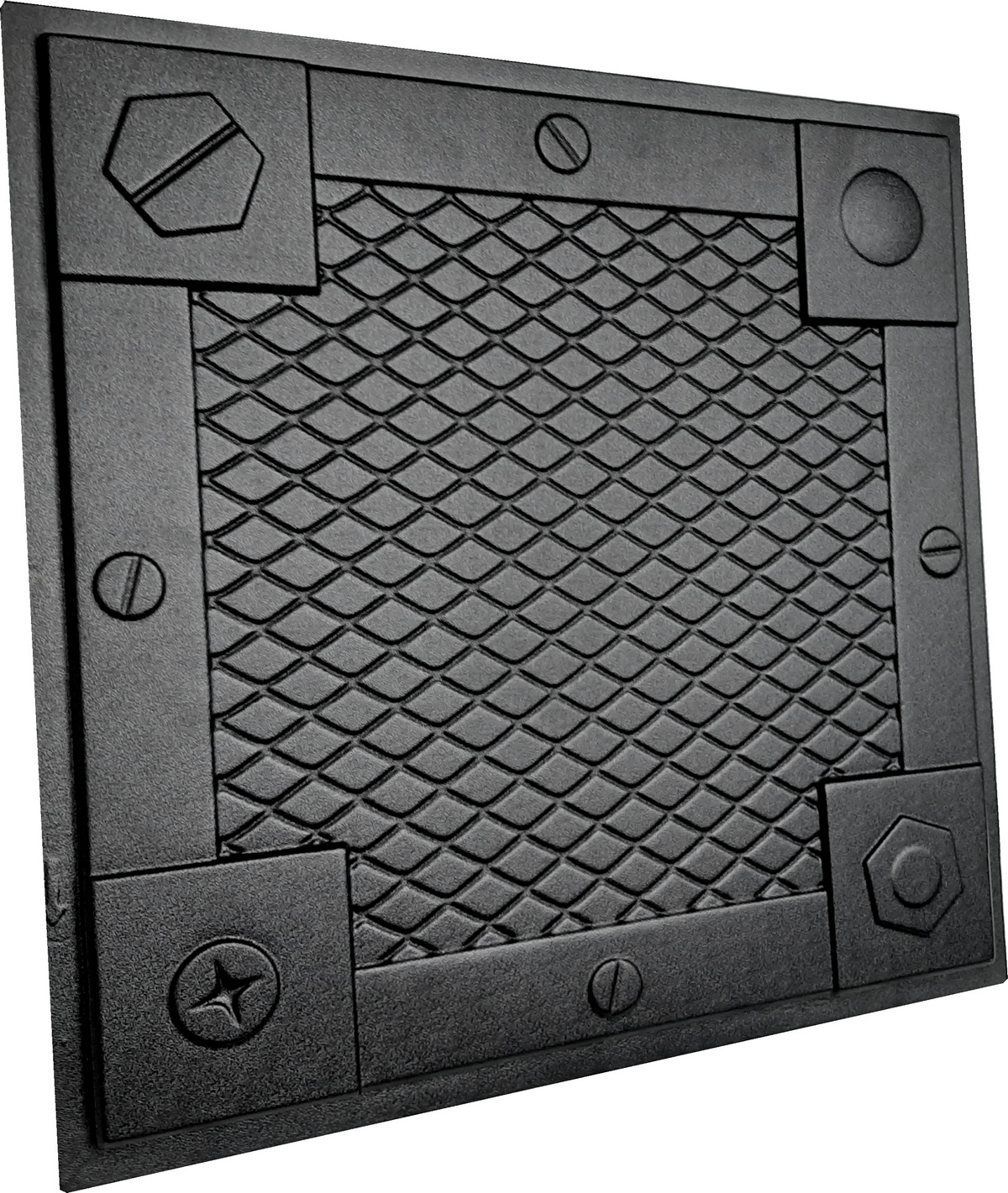 

Форма для 3Д панелей Pixus 3D"Brutal" 50 x 50 x 3 см